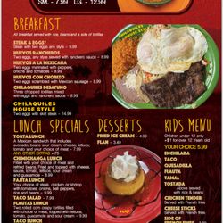 Fat Burrito - Menu