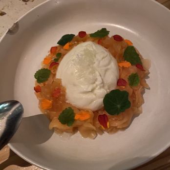 Krüs Kitchen - Burrata - New American Near Me - Miami, Florida Krüs Kitchen - Burrata - New American Near Me - Miami, Florida
