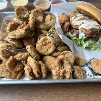 Super Chix - Bacavo Ranch and Fried Pickles - Sandwiches Near Me - Williamsburg, Virginia