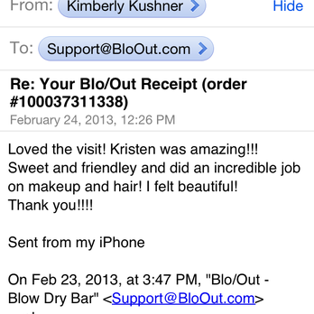 BLO/OUT - Client Love! - Hair Stylists Near Me - Philadelphia, Pennsylvania