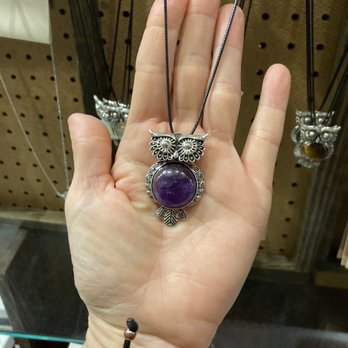 Earthbound Trading Company - Owl necklace - Women's Clothing Near Me - Cedar Park, Texas