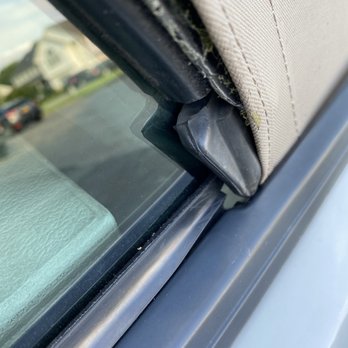 The Upholstery Shop - The TERRIBLE job on my convertible top and seat - Auto Upholstery Near Me - Pine Island, New York