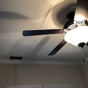 Stone Drywall Solutions - Job prior to fixing ceiling - Drywall Installation & Repair Near Me - Dallas, Texas