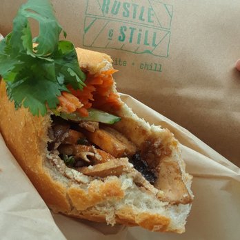 Rustle & Still Café - Tofu and mushroom banh mi - Coffee & Tea Near Me - Toronto, Ontario Rustle & Still Café - Tofu and mushroom banh mi - Coffee & Tea Near Me - Toronto, Ontario