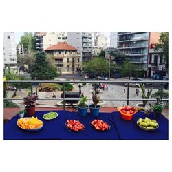 Narzizo Fitness Club - Merienda de primavera en  el balcón