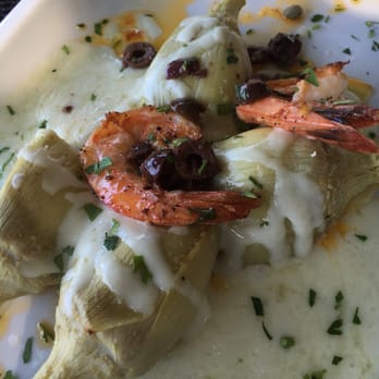 Cicciotti's - cuori di CARCIOFI al forna con GAMBERETTI - Italian Near Me - Carlsbad, California Cicciotti's - cuori di CARCIOFI al forna con GAMBERETTI - Italian Near Me - Carlsbad, California