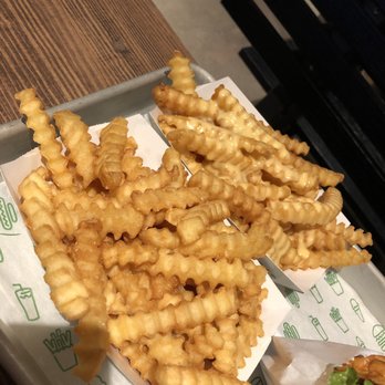 Shake Shack Southlake - Cheese fries versus regular fries. They look the same, right? - Fast Food Near Me - Southlake, Texas