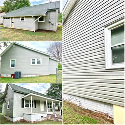 Outer Edge - After Pressure Washing a home that my client is getting ready to sell.