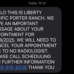 Liberty Pacific Advanced Imaging - Cancellation #3