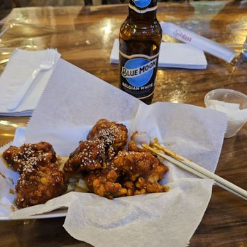 bb.q Chicken New Haven - Galbi boneless chicken, pickled radish. - Korean Near Me - New Haven, Connecticut bb.q Chicken New Haven - Galbi boneless chicken, pickled radish. - Korean Near Me - New Haven, Connecticut