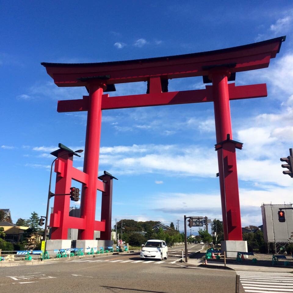 Yahagi Giant Torii Gate