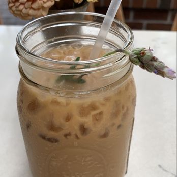 Clayton's Bakery & Bistro - Honey Lavender Latte - Bakeries Near Me - Coronado, California Clayton's Bakery & Bistro - Honey Lavender Latte - Bakeries Near Me - Coronado, California