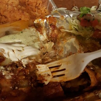 Chuy's - Large piece of sharp plastic in my food...smh... not going back (happened 1/12/18 around 745-8pm). - Mexican Near Me - El Paso, Texas