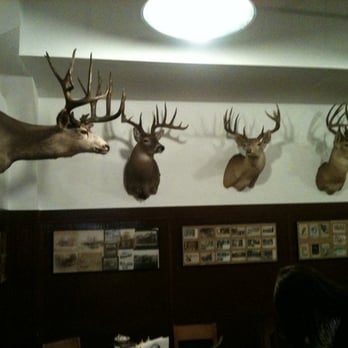 Schilo's - Back room is filled with deer heads. - Delis Near Me - San Antonio, Texas Schilo's - Back room is filled with deer heads. - Delis Near Me - San Antonio, Texas