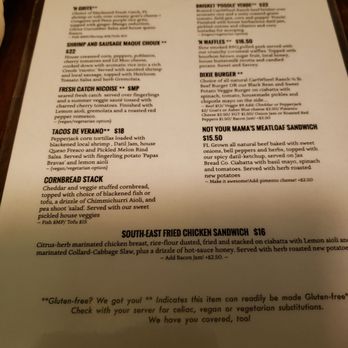 The Floridian - Menu - Southern Near Me - Saint Augustine, Florida The Floridian - Menu - Southern Near Me - Saint Augustine, Florida
