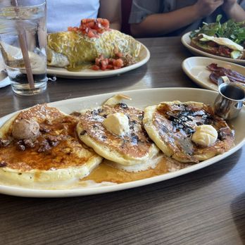 Snooze, an A.M. Eatery - Pancake Flight Customized - Breakfast & Brunch Near Me - Houston, Texas Snooze, an A.M. Eatery - Pancake Flight Customized - Breakfast & Brunch Near Me - Houston, Texas