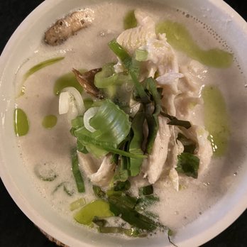 Valla Table - Tom Kha Soup w/ Chicken - Thai Near Me - New York, New York Valla Table - Tom Kha Soup w/ Chicken - Thai Near Me - New York, New York