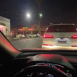 Exterior outside entrance of Taco Bell - Haven't moved in 10 mins - Chino Hills, California Exterior outside entrance of Taco Bell - Haven't moved in 10 mins - Chino Hills, California