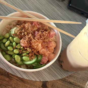 The Poke Co. - Huntington Beach - Medium Poke Bowl (3 Scoops) - Poke Near Me - Huntington Beach, California The Poke Co. - Huntington Beach - Medium Poke Bowl (3 Scoops) - Poke Near Me - Huntington Beach, California