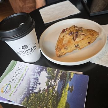 Hurricane Coffee Co - Nice cappuccino and delicious maple walnut scorn - Coffee & Tea Near Me - Sequim, Washington Hurricane Coffee Co - Nice cappuccino and delicious maple walnut scorn - Coffee & Tea Near Me - Sequim, Washington