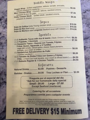 Menu photo 8 El Paso Taco Grill Farmingdale, NY