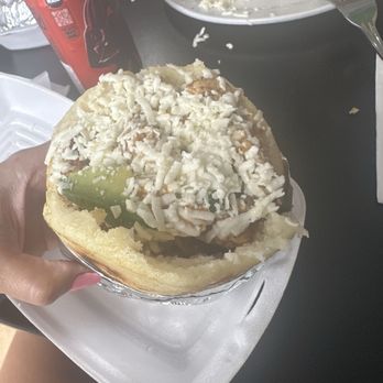 11 Chicks - Jerk chicken arepa - Venezuelan Near Me - Saint Petersburg, Florida