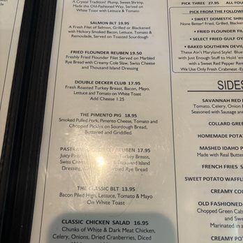 Crystal Beer Parlor - Menu - Southern Near Me - Savannah, Georgia Crystal Beer Parlor - Menu - Southern Near Me - Savannah, Georgia
