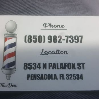 The Den Barber Shop - Barbers Near Me - Pensacola, Florida The Den Barber Shop - Barbers Near Me - Pensacola, Florida