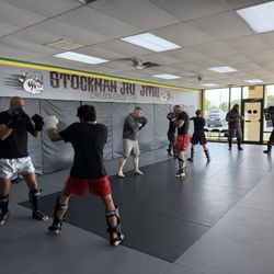 Stockman Jiu-Jitsu - Wanting to polish up on your striking too? We have a Muay Thai Kickboxing class twice a week.