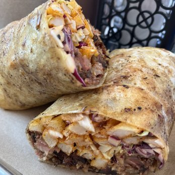 Cali BBQ - California burrito - thought it was bit too much fries - Barbeque Near Me - Spring Valley, California Cali BBQ - California burrito - thought it was bit too much fries - Barbeque Near Me - Spring Valley, California