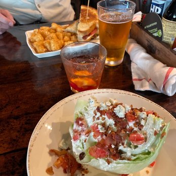 My Father’s Moustache - Grilled cheese with bacon and tomato on white bread,Tater tots. Lettuce wedge. - Breakfast & Brunch Near Me - Charleston, South Carolina My Father’s Moustache - Grilled cheese with bacon and tomato on white bread,Tater tots. Lettuce wedge. - Breakfast & Brunch Near Me - Charleston, South Carolina