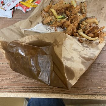 Aloha Mr Pete's - Greasy zucchini's aka heart attack in a bag . How does this happen ? - Comfort Food Near Me - San Clemente, California Aloha Mr Pete's - Greasy zucchini's aka heart attack in a bag . How does this happen ? - Comfort Food Near Me - San Clemente, California