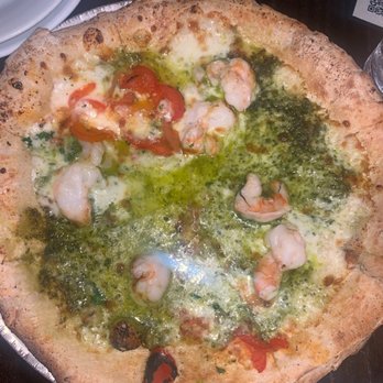 The Manship Wood Fired Kitchen - shrimp pizza - New American Near Me - Jackson, Mississippi The Manship Wood Fired Kitchen - shrimp pizza - New American Near Me - Jackson, Mississippi