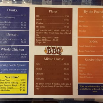 Hickory Hill Barbeque - Menu - Barbeque Near Me - Tyler, Texas Hickory Hill Barbeque - Menu - Barbeque Near Me - Tyler, Texas