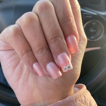 Mindy Nails Bar - Gel X with design - Nail Salons Near Me - Whittier, California Mindy Nails Bar - Gel X with design - Nail Salons Near Me - Whittier, California