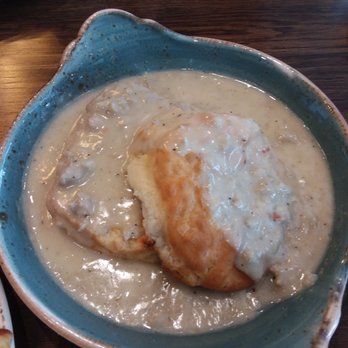 First Watch - The Bisquits and Gravy is seasoned perfectly.  Tbe Gravy is not heavy and tge bisquits melt in your mouth. - Breakfast & Brunch Near Me - Champions Gate, Florida