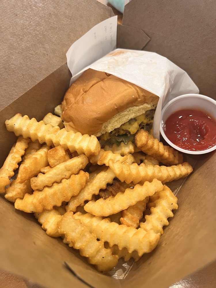 Food from All American Burger