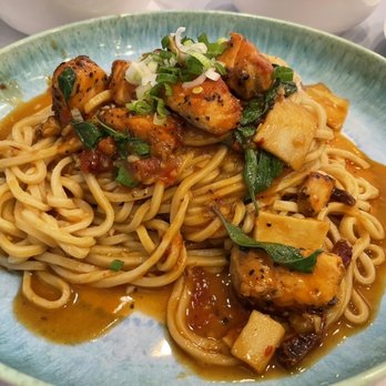 Fanta-Sea Grill - Salmon Pasta - Seafood Near Me - South Pasadena, California Fanta-Sea Grill - Salmon Pasta - Seafood Near Me - South Pasadena, California