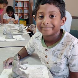 InspireKids - Our students had lot of fun making Ganesha (Indian god) culture and celebrating diversity!