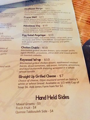 Menu photo 4 Off Broadway Drafthouse Madison, WI