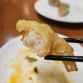 Dumpling House - Bite piece of the walnut shrimp... - Pan Asian Near Me - Sacramento, California