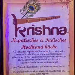 Krishna - Speisen & Getränke
