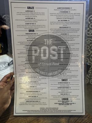Menu photo 1 The Post At Lamar Park Corpus Christi, TX Menu photo 1 The Post At Lamar Park Corpus Christi, TX