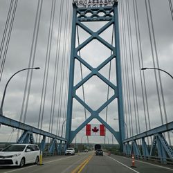 Ambassador Bridge - Welcome to Canada!