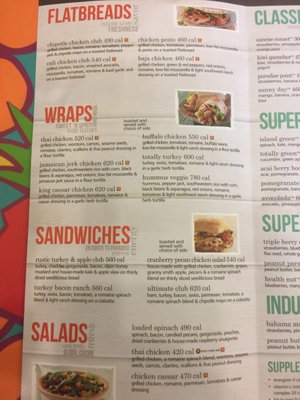 Menu photo 2 Tropical Smoothie Cafe Oviedo, FL Menu photo 2 Tropical Smoothie Cafe Oviedo, FL