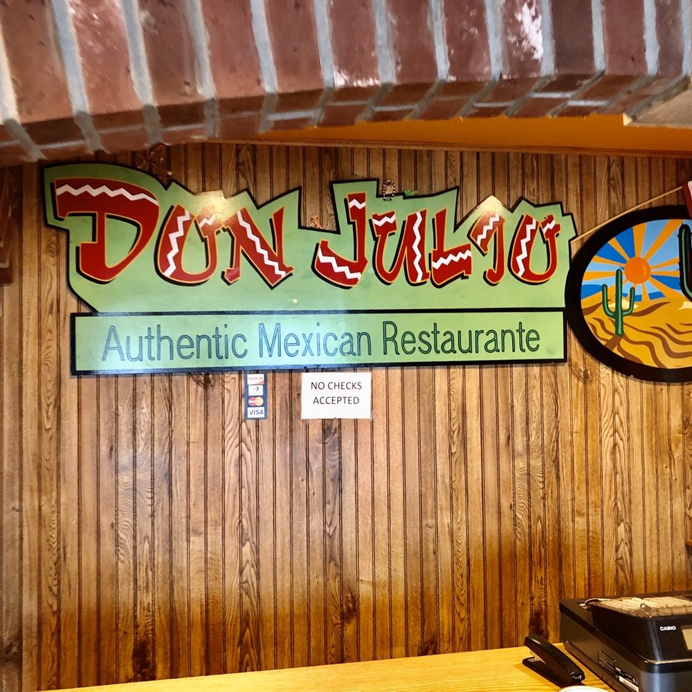 Don Julio's Mexican Restaurant - Interior signage - Mexican Near Me - Forest Lake, Minnesota