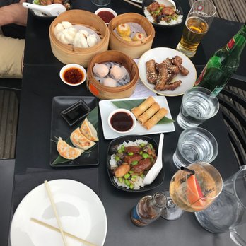 Ping Pong - Top left: Char Siu Bun Top Right: Pork/Prawn Shu Mai Middle Left: Har Gau Middle Right:Duck Ribs Bottom Left:Gyoza Bottom Right: Spring Roll - Dim Sum Near Me - London, XGL Ping Pong - Top left: Char Siu Bun Top Right: Pork/Prawn Shu Mai Middle Left: Har Gau Middle Right:Duck Ribs Bottom Left:Gyoza Bottom Right: Spring Roll - Dim Sum Near Me - London, XGL