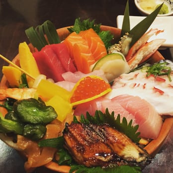Sushi Prince - Dinner Chirashi $28 - amazing! - Japanese Near Me - Fairfax, Virginia