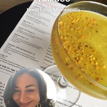 Tullibee - Earthy fabulous Varfeber cocktail topped with bee pollen YUM!!!! - Breakfast & Brunch Near Me - Minneapolis, Minnesota Tullibee - Earthy fabulous Varfeber cocktail topped with bee pollen YUM!!!! - Breakfast & Brunch Near Me - Minneapolis, Minnesota
