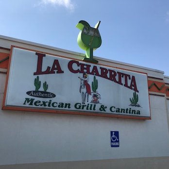 La Charrita - a sign for a mexican grill and cantina - Mexican Near Me - Findlay, Ohio La Charrita - a sign for a mexican grill and cantina - Mexican Near Me - Findlay, Ohio